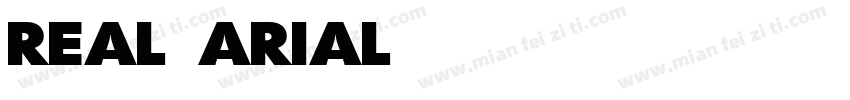 Real Arial字体转换